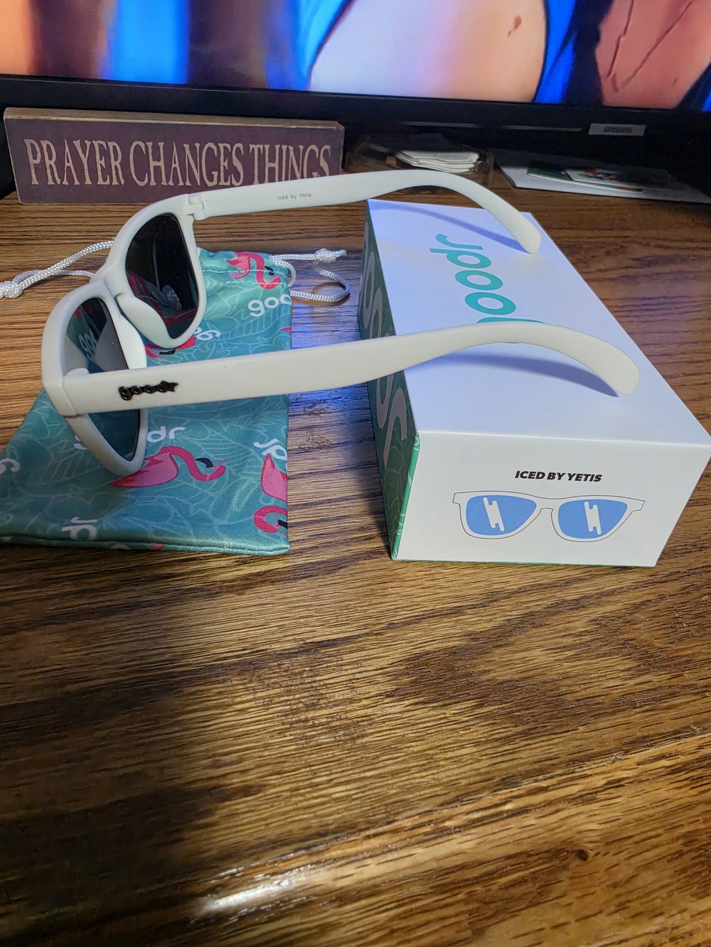 Iced By Yetis White Polarized Women's Sunglasses